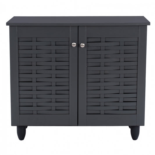 ΠΑΠΟΥΤΣΟΘΗΚΗ-ΝΤΟΥΛΑΠΙ ΞΥΛΙΝΗ CASSIOPE ΓΚΡΙ 77x34x67.5
