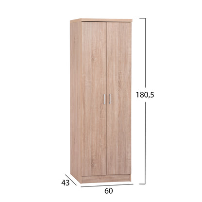 ΠΑΠΟΥΤΣΟΘΗΚΗ ΞΥΛΙΝΗ DAYANNA ΜΕ 6 ΡΑΦΙΑ SONAMA 60x43x180.5