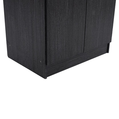 ΠΑΠΟΥΤΣΟΘΗΚΗ ΞΥΛΙΝΗ DAYANNA ΜΕ 6 ΡΑΦΙΑ ZEBRANO 60x43x180.5