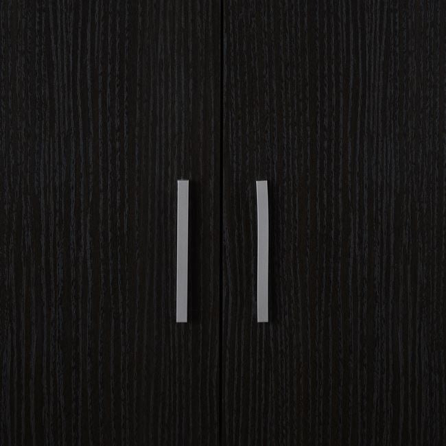 JASLYN 2-DOOR WARDROBE TOP UNIT IN ZEBRANO COLOUR 80x42x60