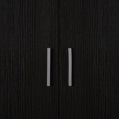 JASLYN 2-DOOR WARDROBE TOP UNIT IN ZEBRANO COLOUR 80x42x60