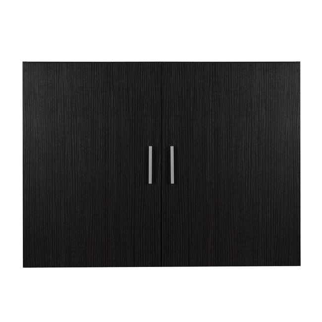 JASLYN 2-DOOR WARDROBE TOP UNIT IN ZEBRANO COLOUR 80x42x60
