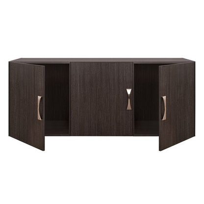 ΠΑΤΑΡΙ 3ΦΥΛΛΗΣ ΝΤΟΥΛΑΠΑΣ CARLY ΣΕ ΧΡΩΜΑ ZEBRANO 150x55x60