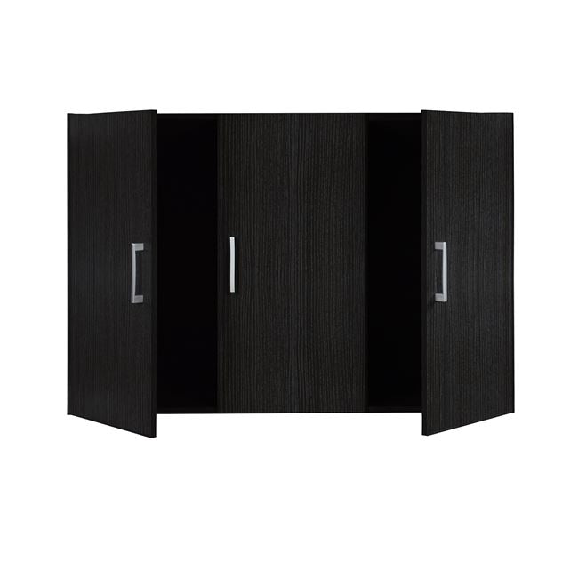 ALIVIA 3-DOOR WARDROBE TOP UNIT IN ZEBRANO COLOUR 90x60x42