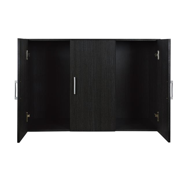 ALIVIA 3-DOOR WARDROBE TOP UNIT IN ZEBRANO COLOUR 90x60x42