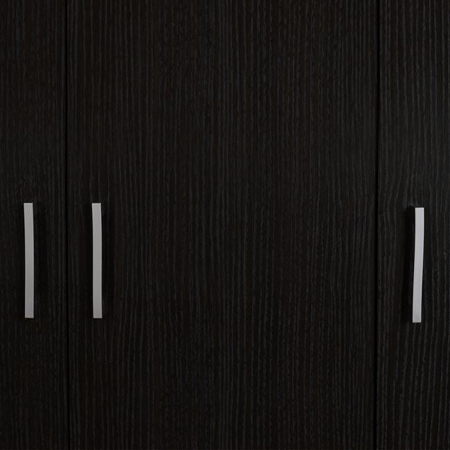 ALIVIA 3-DOOR WARDROBE TOP UNIT IN ZEBRANO COLOUR 90x60x42