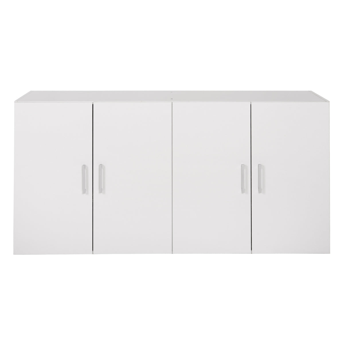 FERNANDA 4-DOOR WARDROBE TOP UNIT IN WHITE 120.5x41.5x60.5
