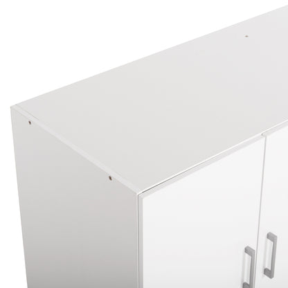 FERNANDA 4-DOOR WARDROBE TOP UNIT IN WHITE 120.5x41.5x60.5