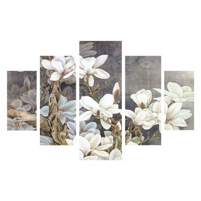 ΠΕΝΤΑΠΤΥΧΟΣ ΠΙΝΑΚΑΣ MDF MAGNOLIA KOBUS 82x56x0,3