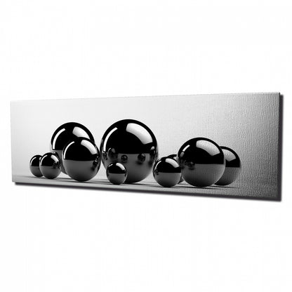 ΠΙΝΑΚΑΣ ΚΑΜΒΑΣ BLACK AND WHITE 80x3x30