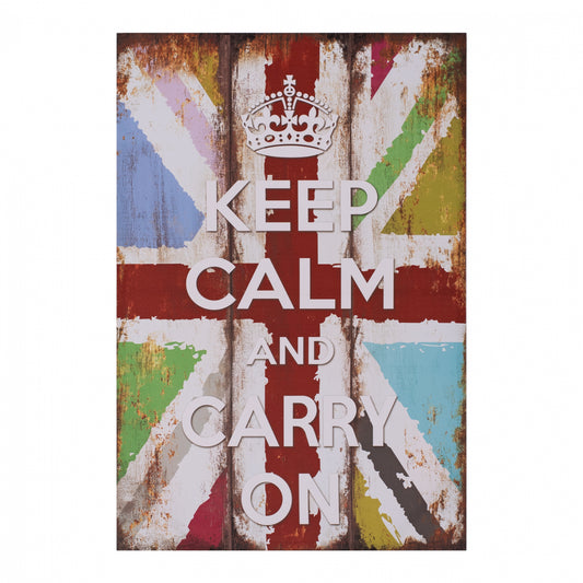 ΠΙΝΑΚΑΣ ΚΑΜΒΑΣ KEEP CALM 60x90x2.5