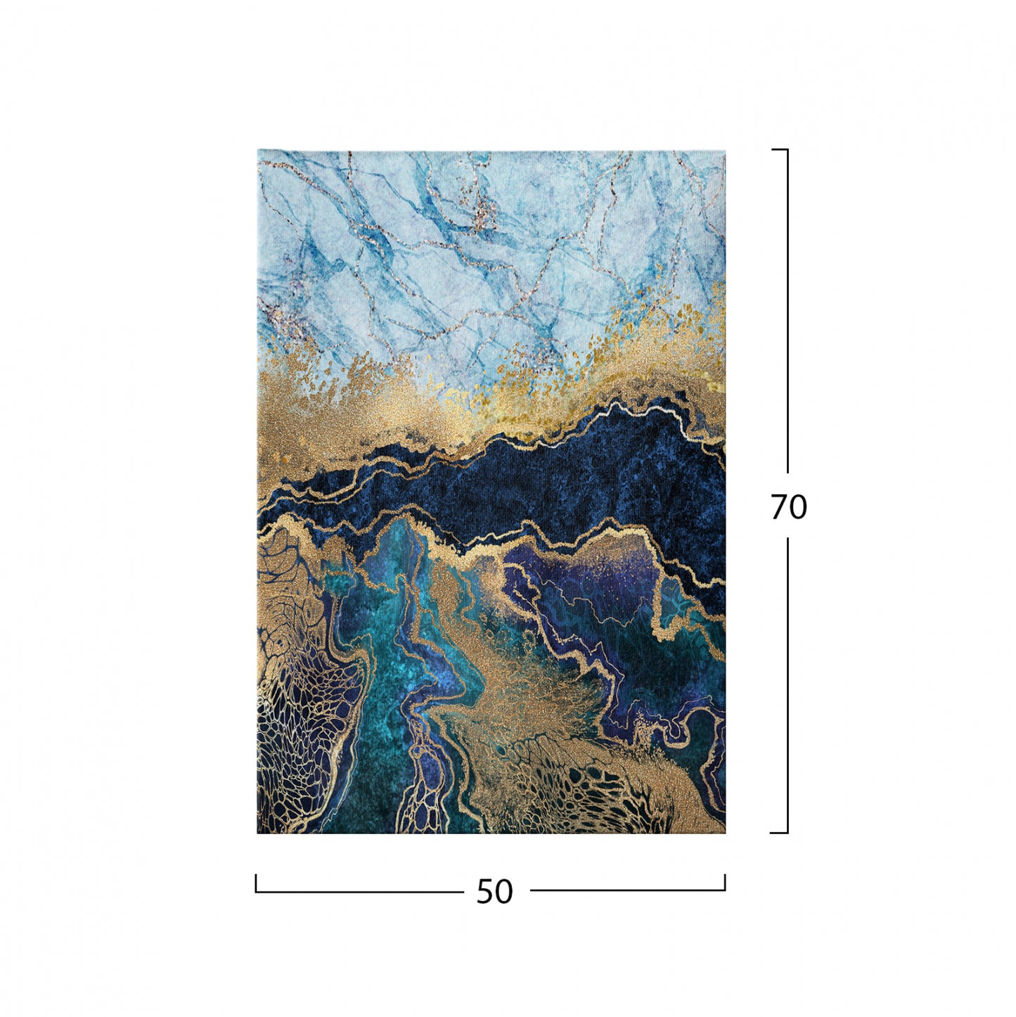ΠΙΝΑΚΑΣ ΚΑΜΒΑΣ MARBLE EFFECT 50x3x70
