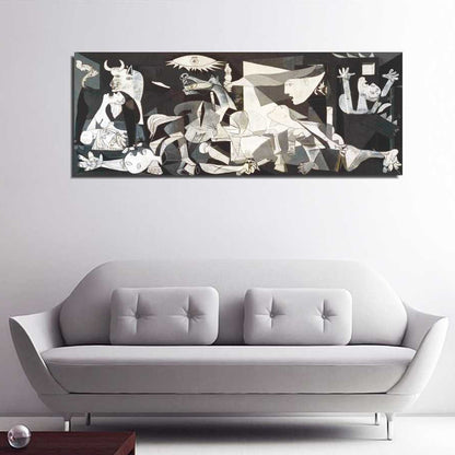 ΠΙΝΑΚΑΣ ΚΑΜΒΑΣ ΤΥΠΟΥ PICASSO GUERNICA 80x3x30
