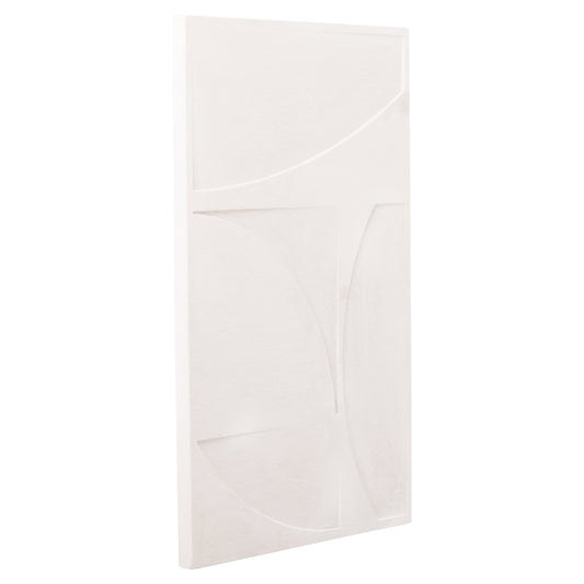 SANTORINI MDF TABLE IN OFF-WHITE COLOR 80x4x120