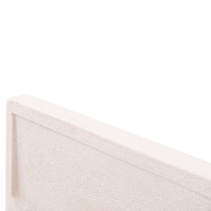 ΠΙΝΑΚΑΣ SANTORINI MDF ΣΕ ΥΠΟΛΕΥΚΟ ΧΡΩΜΑ 80x4x120