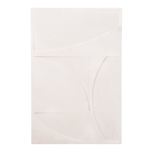 SANTORINI MDF TABLE IN OFF-WHITE COLOR 80x4x120