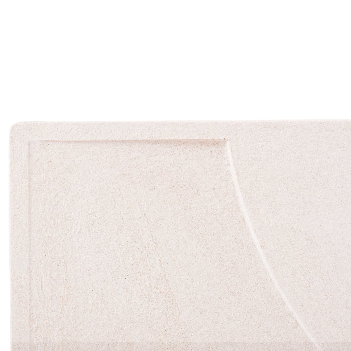 SANTORINI RECTANGULAR MDF CANVAS OFF-WHITE 60x4x80