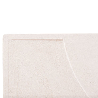SANTORINI RECTANGULAR MDF CANVAS OFF-WHITE 60x4x80