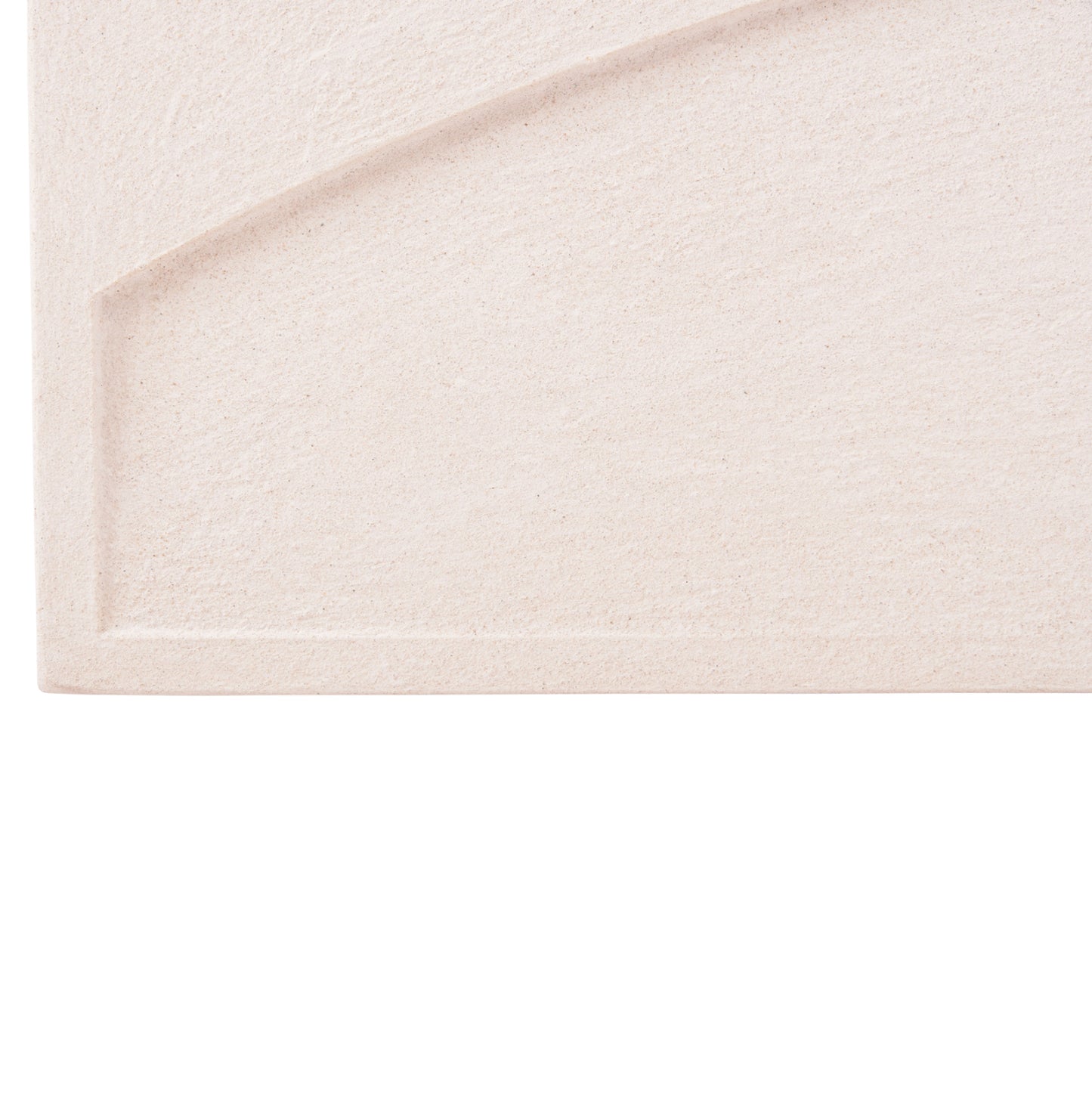 SANTORINI RECTANGULAR MDF CANVAS OFF-WHITE 60x4x80