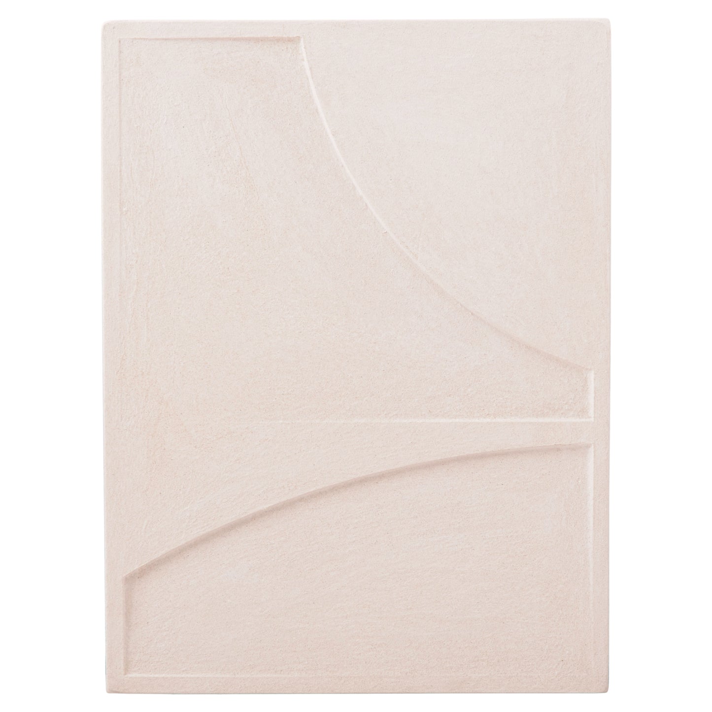SANTORINI RECTANGULAR MDF CANVAS OFF-WHITE 60x4x80