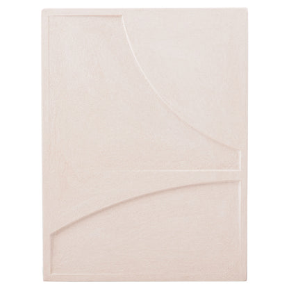 SANTORINI RECTANGULAR MDF CANVAS OFF-WHITE 60x4x80