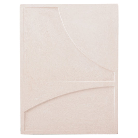 SANTORINI RECTANGULAR MDF CANVAS OFF-WHITE 60x4x80