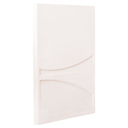 SANTORINI RECTANGULAR TABLE MDF IN OFF-WHITE COLOR 60x4x80
