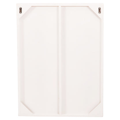 SANTORINI RECTANGULAR TABLE MDF IN OFF-WHITE COLOR 60x4x80