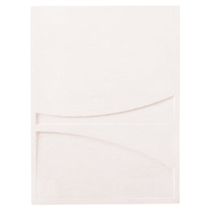 SANTORINI RECTANGULAR TABLE MDF IN OFF-WHITE COLOR 60x4x80