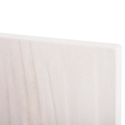 ΠΙΝΑΚΑΣ ΟΡΘΟΓΩΝΙΟΣ SANTORINI MDF ΣΕ ΥΠΟΛΕΥΚΟ ΧΡΩΜΑ 60x4x80