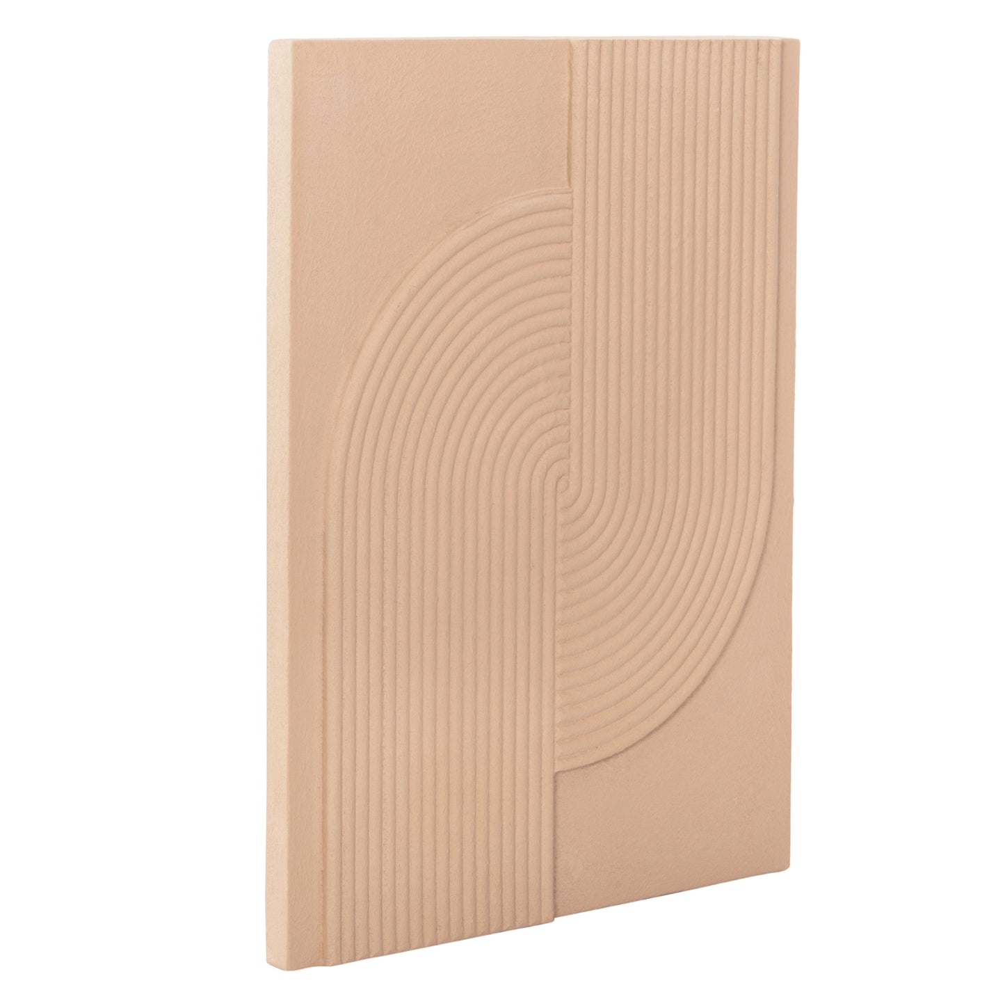 ΠΙΝΑΚΑΣ ΟΡΘΟΓΩΝΙΟΣ SANTORINI MDF ΣΕ ΜΠΕΖ ΧΡΩΜΑ 60x4x80