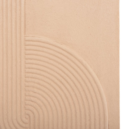 ΠΙΝΑΚΑΣ ΟΡΘΟΓΩΝΙΟΣ SANTORINI MDF ΣΕ ΜΠΕΖ ΧΡΩΜΑ 60x4x80