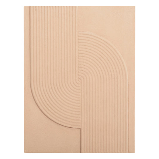 SANTORINI RECTANGULAR TABLE MDF IN BEIGE 60x4x80