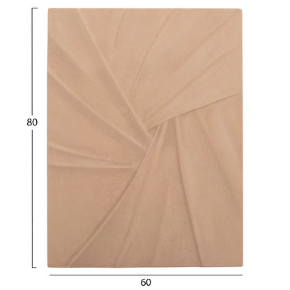 SANTORINI RECTANGULAR TABLE MDF IN BEIGE 60x4x80