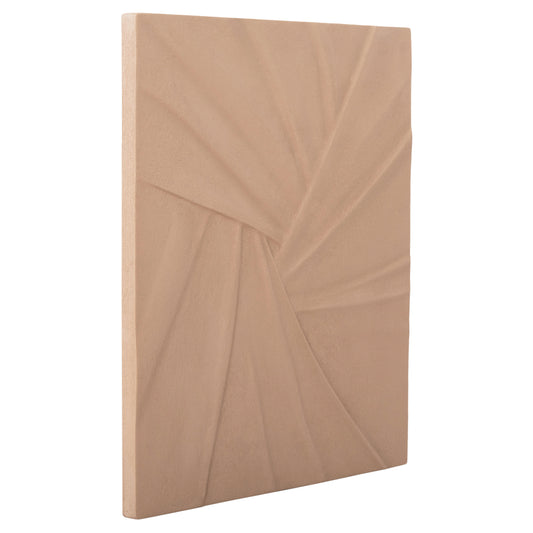 ΠΙΝΑΚΑΣ ΟΡΘΟΓΩΝΙΟΣ SANTORINI MDF ΣΕ ΜΠΕΖ ΧΡΩΜΑ 60x4x80