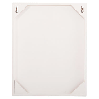 SANTORINI RECTANGULAR PICTURE MDF OFF-WHITE COLOR BEIGE DECORATION 48x4.5x60