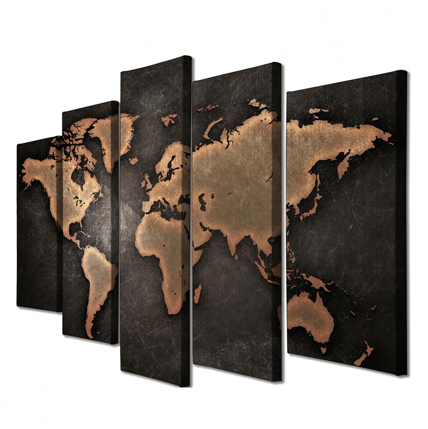 FIVE-PANEL CANVAS PRINT 105x3x70
