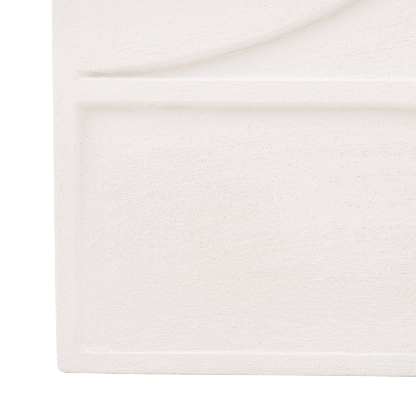 SANTORINI Square MDF Picture in Off-White 80x4x80