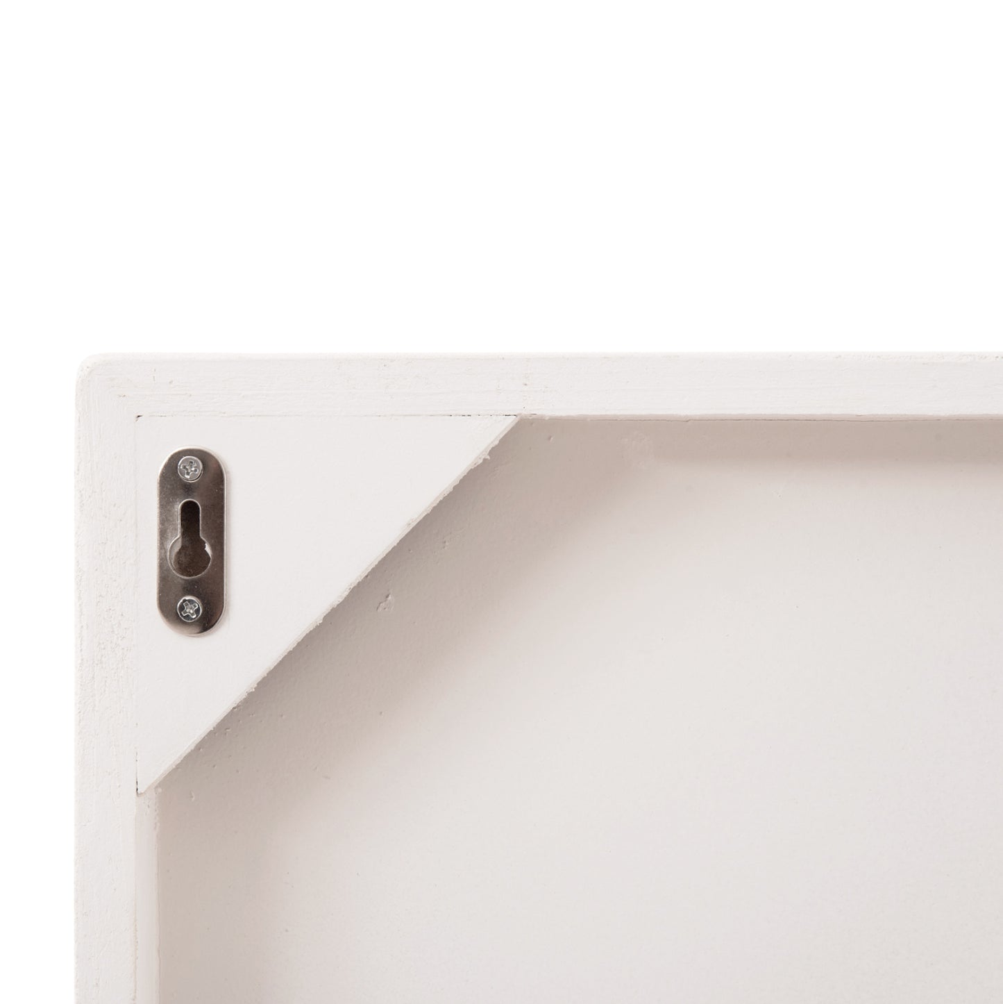 SANTORINI Square MDF Picture in Off-White 80x4x80