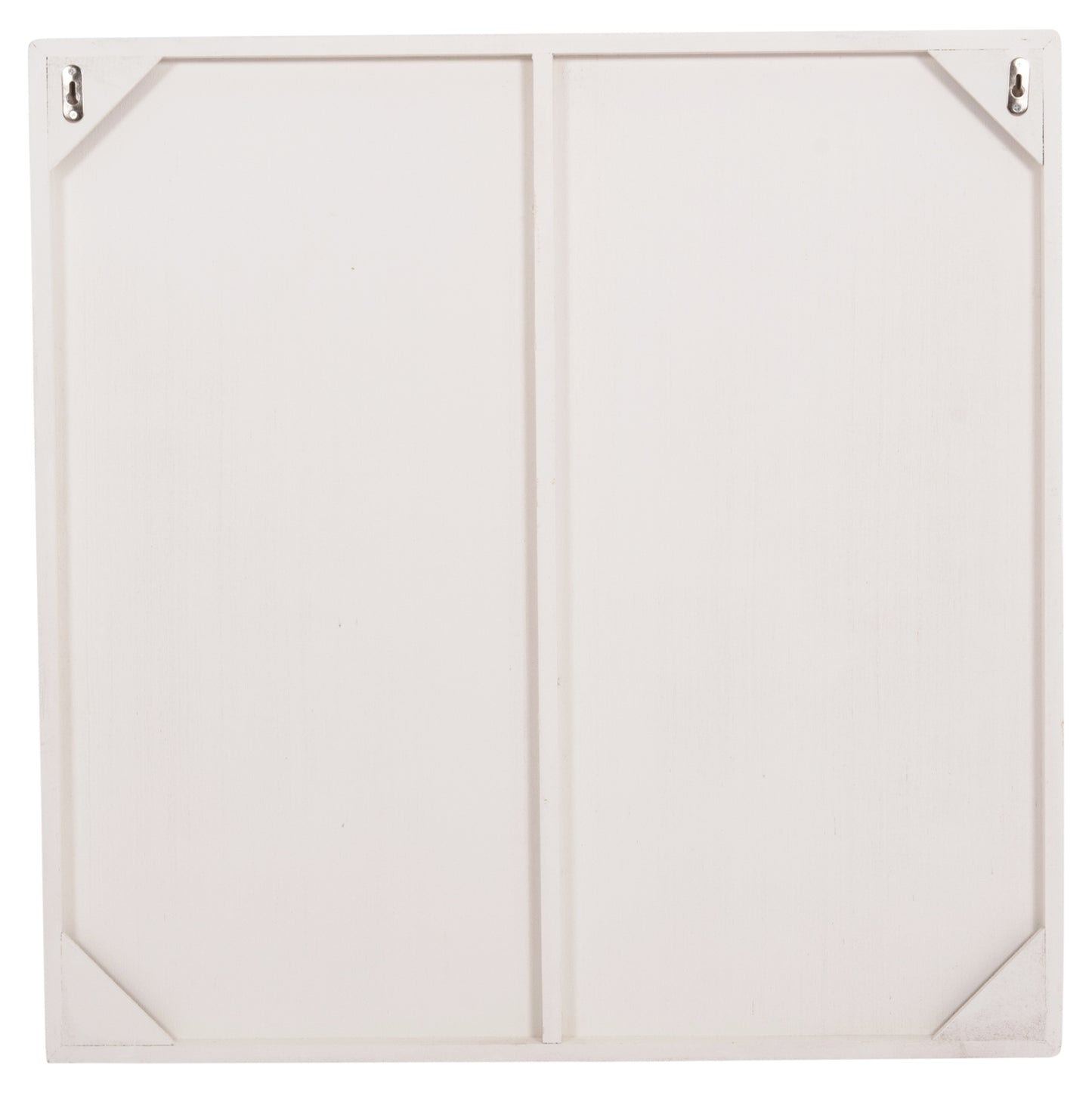 SANTORINI SQUARE MDF TABLE IN OFF-WHITE COLOR 80x4.5x80