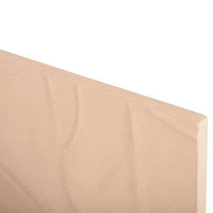 ΠΙΝΑΚΑΣ ΤΕΤΡΑΓΩΝΟΣ SANTORINI MDF ΣΕ ΜΠΕΖ ΧΡΩΜΑ 80x4x80