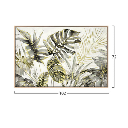 ΠΙΝΑΚΑΣ TOIXOY TROPICO ΚΟΡΝΙΖΑ ΜΠΕΖ ΚΑΜΒΑΣ ΕΚΤΥΠΩΣΗ 102x4,5x72