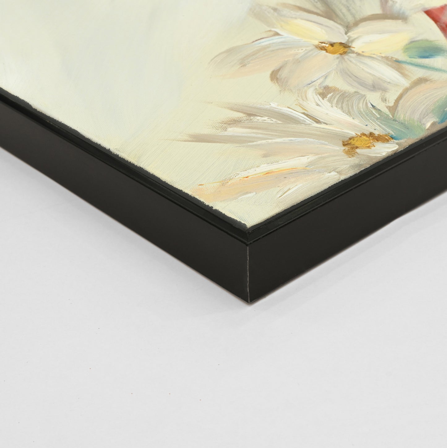 WALL ART ONNANOKO WITH BLACK FRAME CANVAS PRINT FEMALE FACE 82x4,5x122
