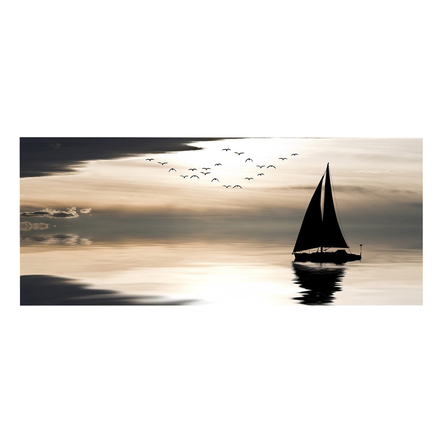 GOBI WALL ART PRINTED CANVAS 120x3x50