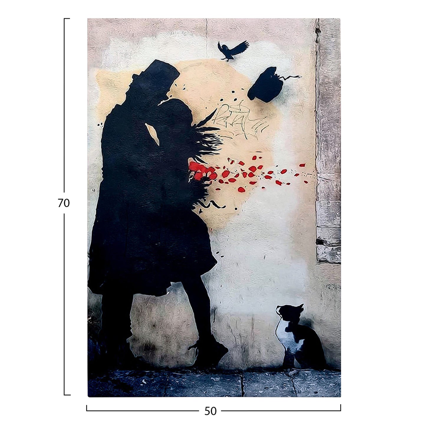 ΠΙΝΑΚΑΣ TOIXOY GOBI ΕΚΤΥΠΩΜΕΝΟΣ ΚΑΜΒΑΣ 50x3x70