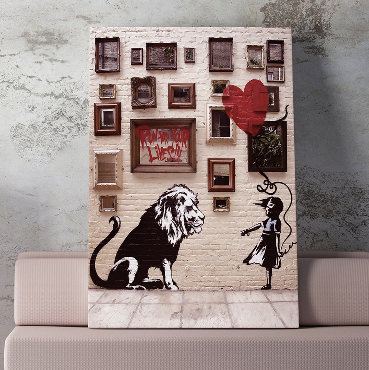 GOBI WALL PICTURE PRINTED CANVAS 50x2.5x68