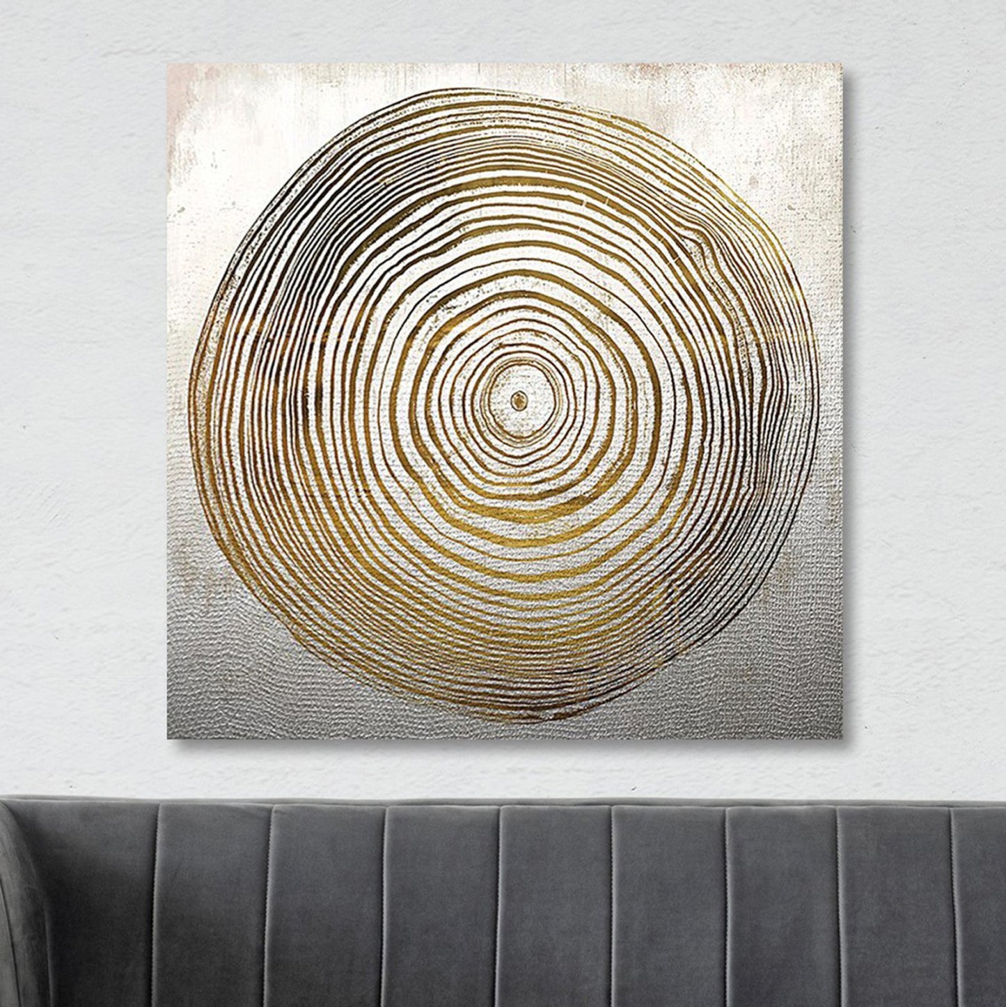 SQUARE WALL ART GOBI PRINTED CANVAS 70x2.8x70