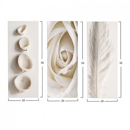 ΠΙΝΑΚΑΣ ΤΡΙΠΤΥΧΟ MDF NATURAL ELEMENTS 60x0,3x50
