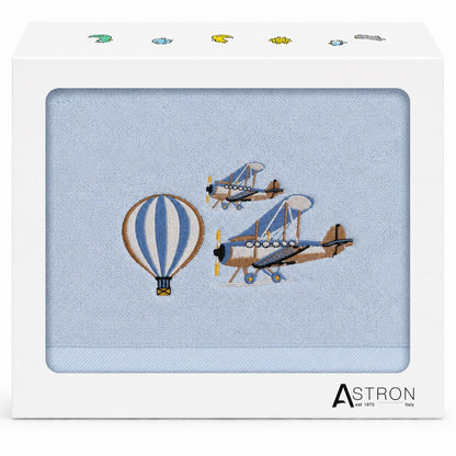 Παιδικές Πετσέτες (σετ 2 τεμ) Plane & Balloon