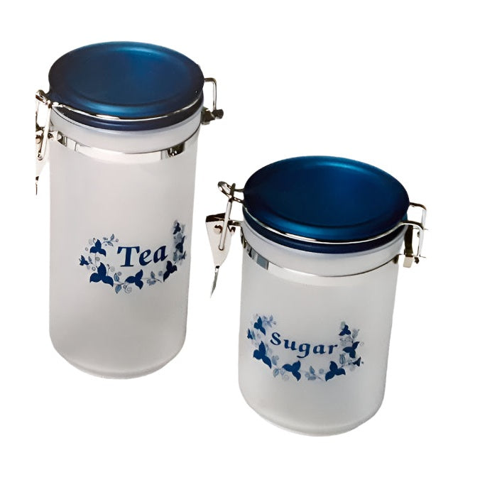 Βάζα Αποθήκευσης Τσάι-Ζάχαρη 2 Τεμ